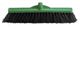 B-12161 PLATFORM BLEND HAIR/FIBRE GREEN PLASTIC 45CM HEAD ONLY