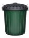 GB-55PLAS GARBAGE BIN PLASTIC 55LTR GREEN