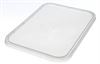 CLEAR X/LRG RECT LIDS 500 LID FOR RIB CONT ONLY